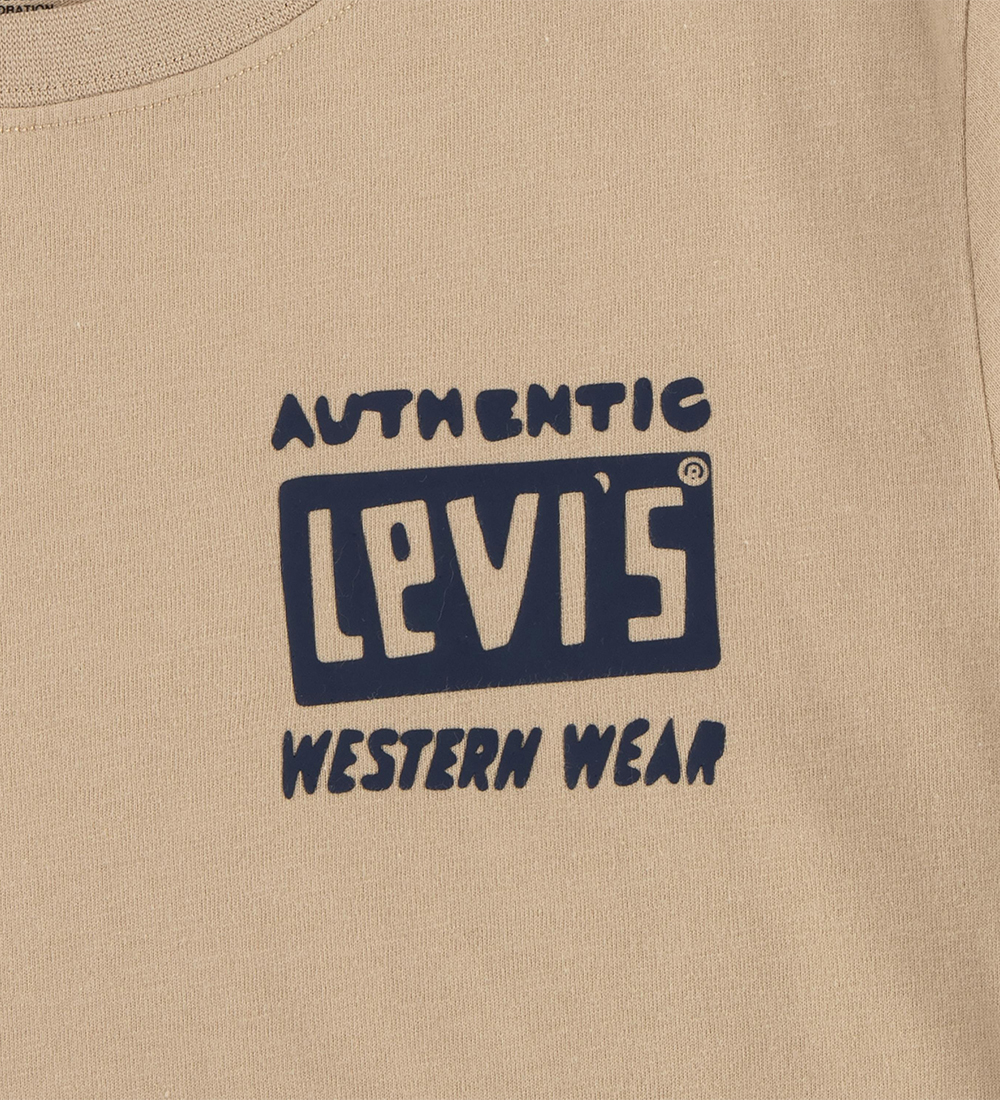 Levis T-shirt - Safari w. Navy