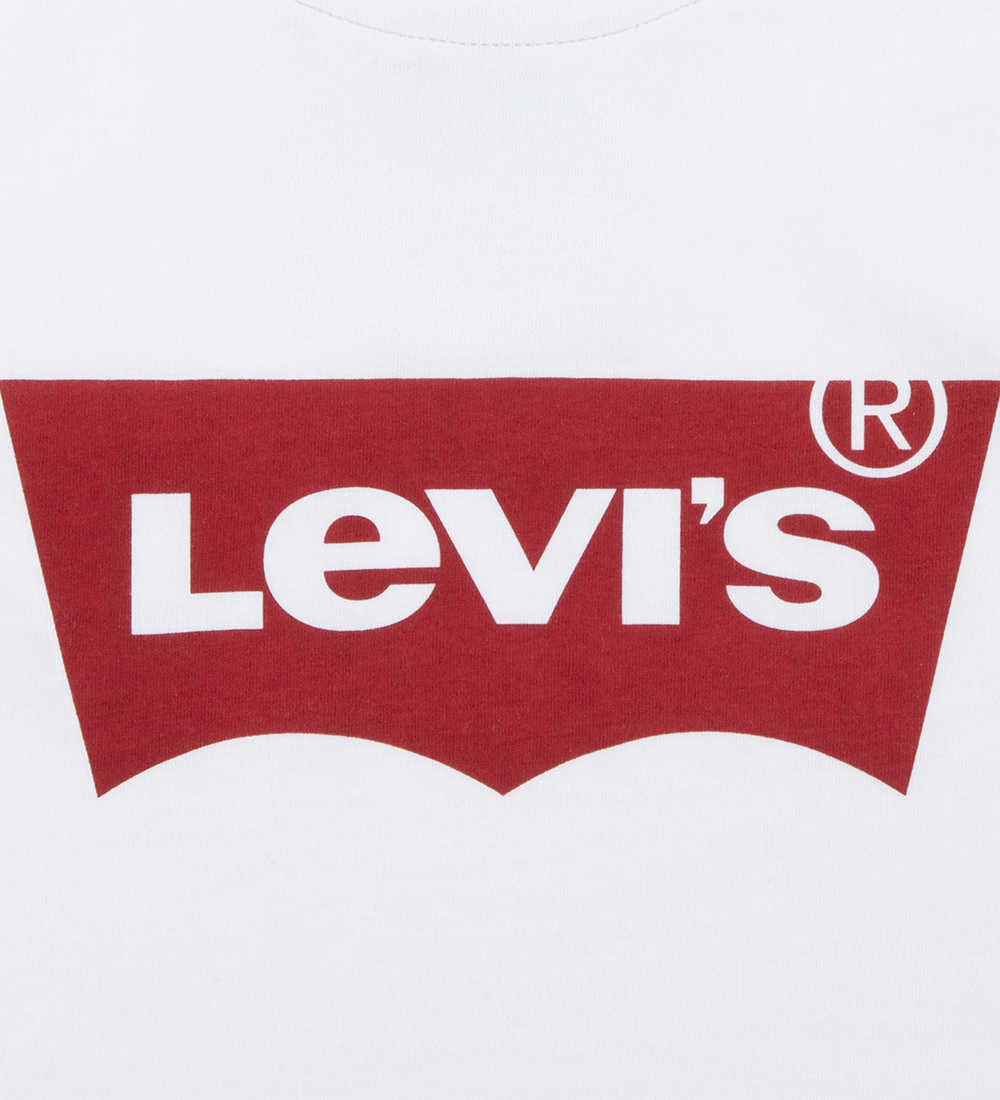 Levis T-shirt - White/Red w. Logo