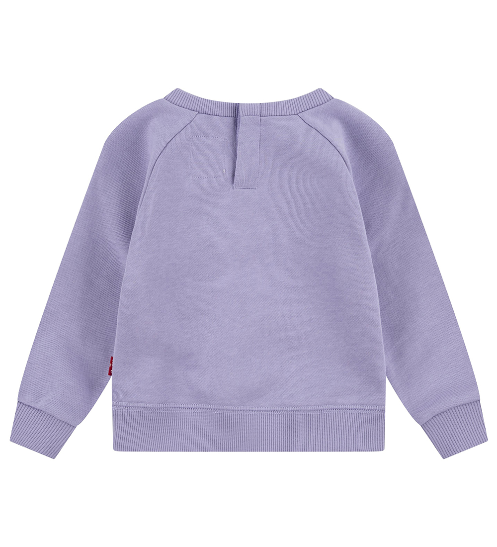 Levis Sweatshirt - Heirloom Lilac/White w. Logo