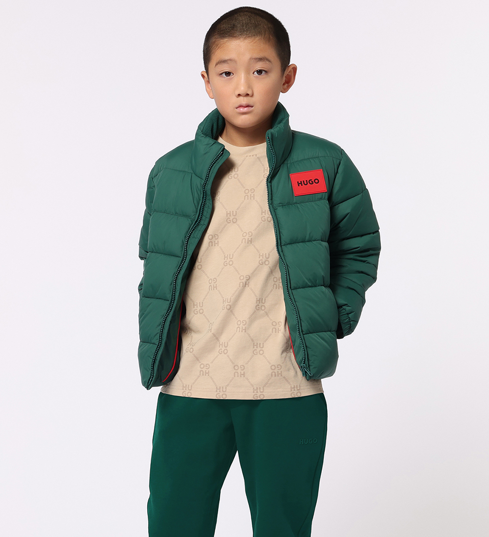 HUGO Puffer Jacket - Rain Forest