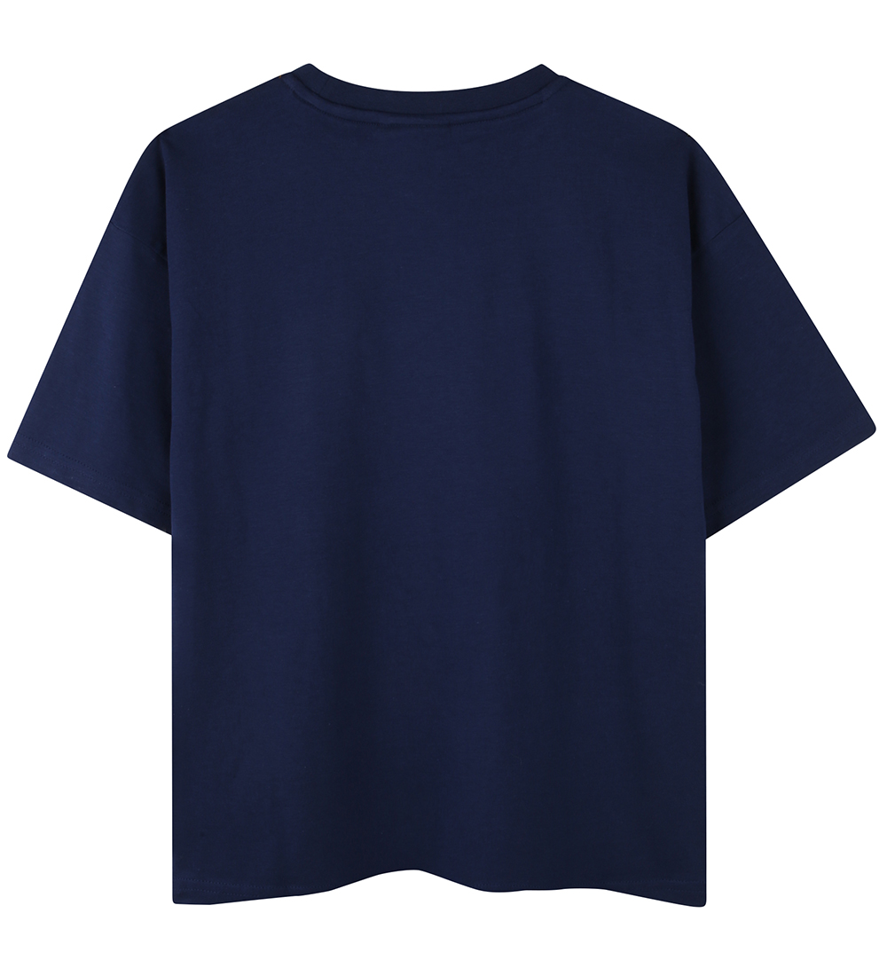 HUGO T-shirt - Medieval Blue w. Logo
