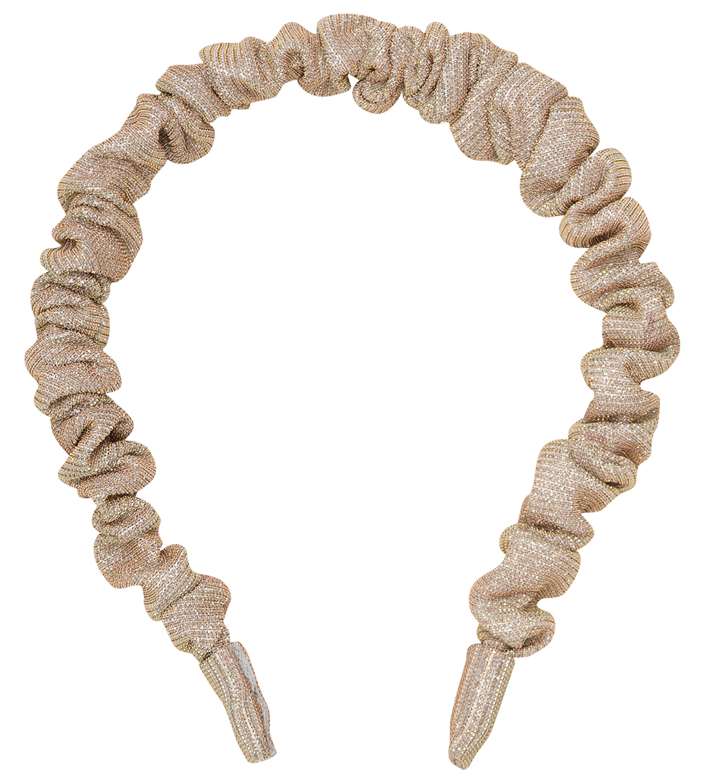 Bandeau à Cheveux Creamie - Pale Gold av. Brillant