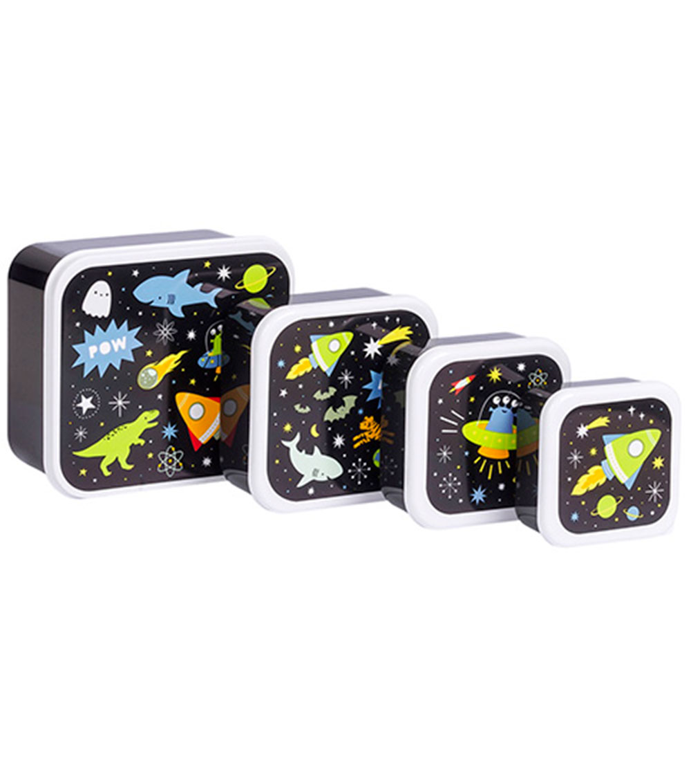 A Little Lovely Company Nestisboxa sett - 4 Stk. - Galaxy