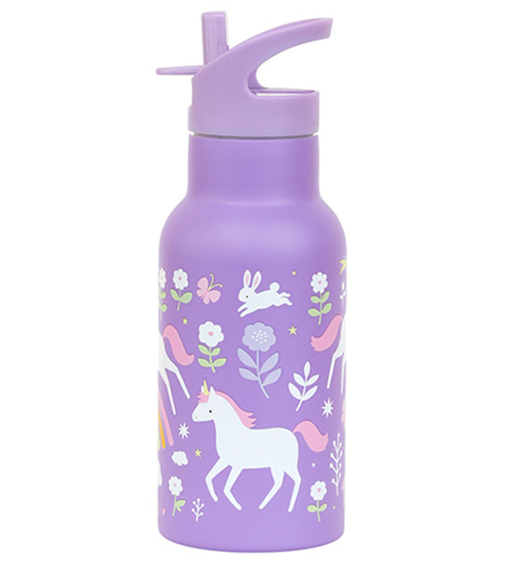 A Little Lovely Company Water Bottle - 350 mL - Stainless Steel