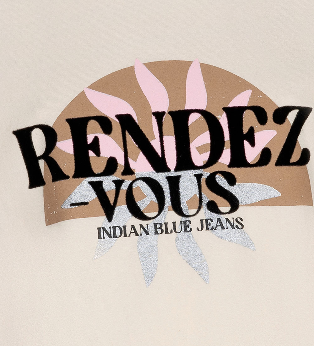 Indiaan Blue Jeans T-Shirt - Rendez Vous - Zandschelp