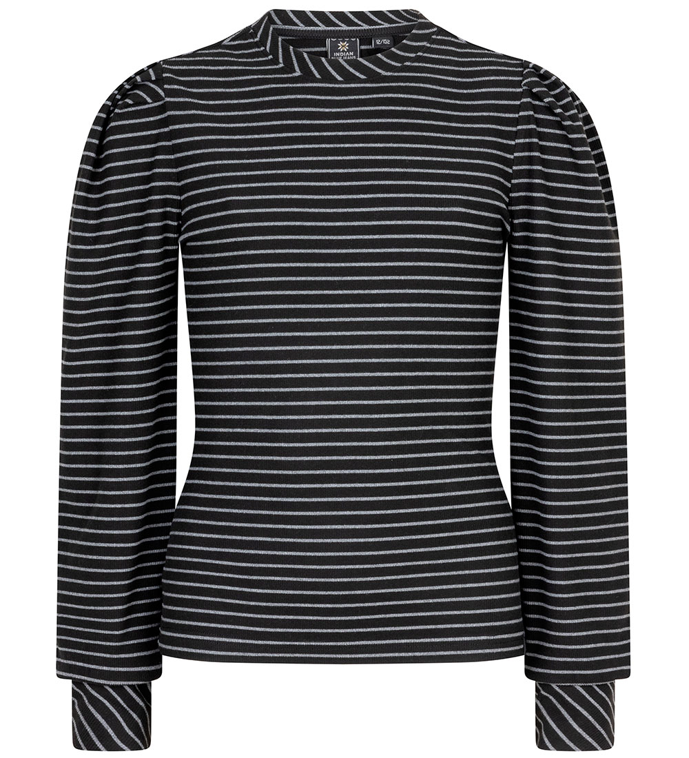 Indian Blue Jeans Blouse - Corduroy - Black