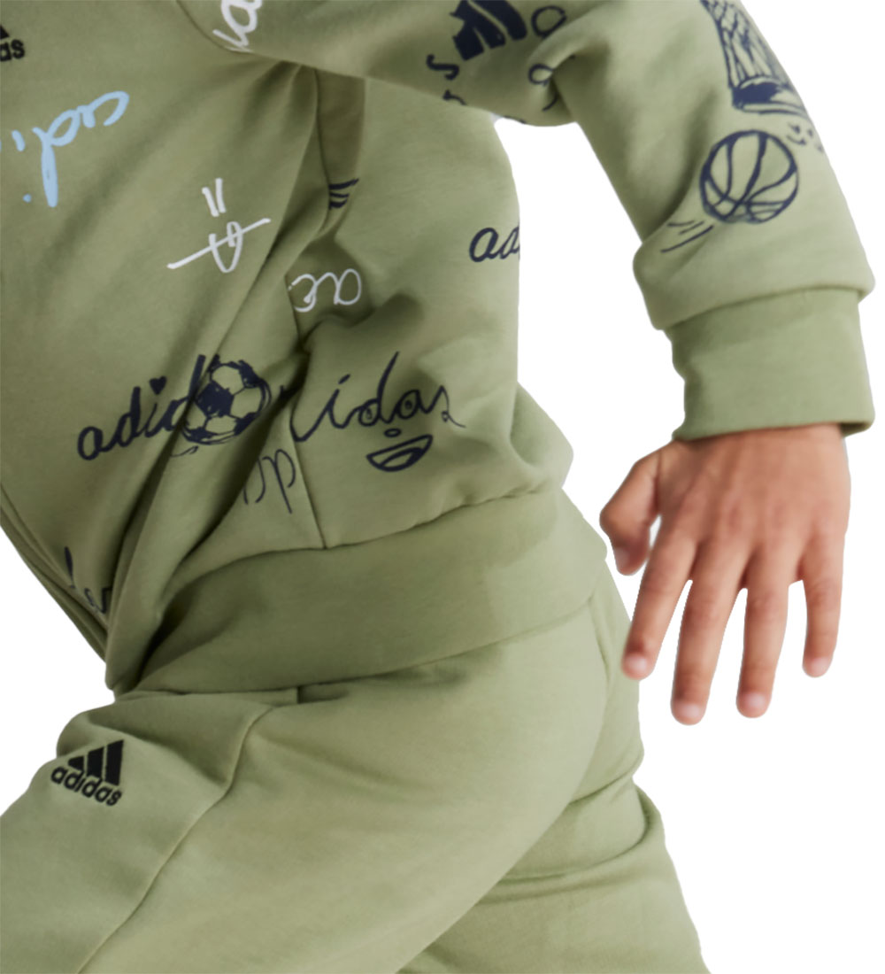 adidas Performance Sweat Set - LK Bluv TS - Green