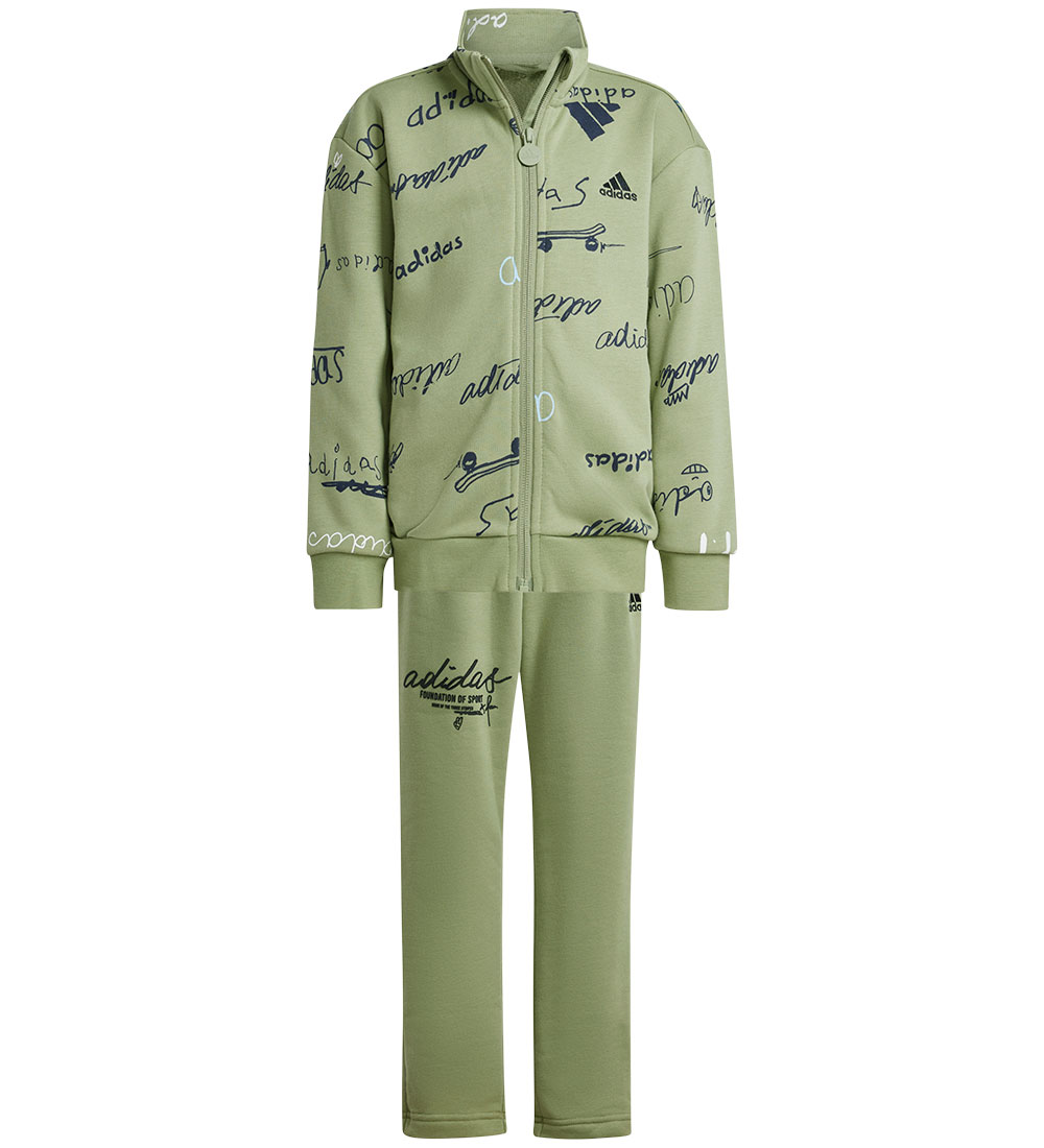 adidas Performance Sweat Set - LK Bluv TS - Green