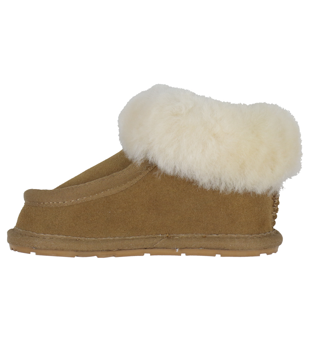 Angulus Slippers - Lamb's wool - Sand