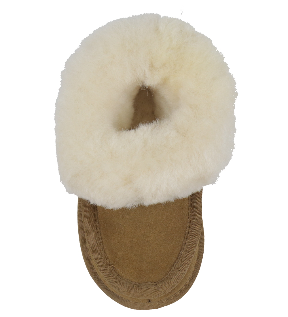 Angulus Slippers - Lamb's wool - Sand