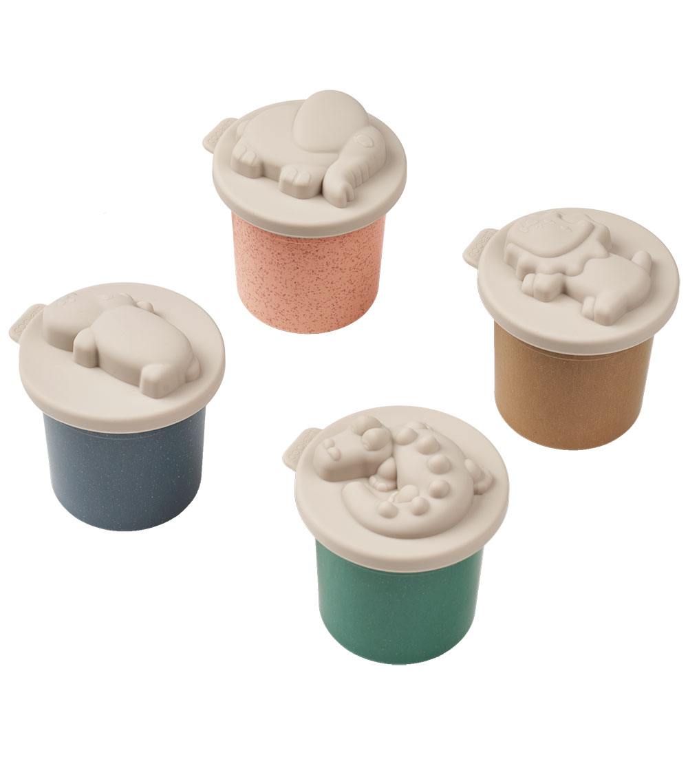 Pâte à Modeler 4 Pack Liewood - Rollie - Golden Caramel Multi Mi