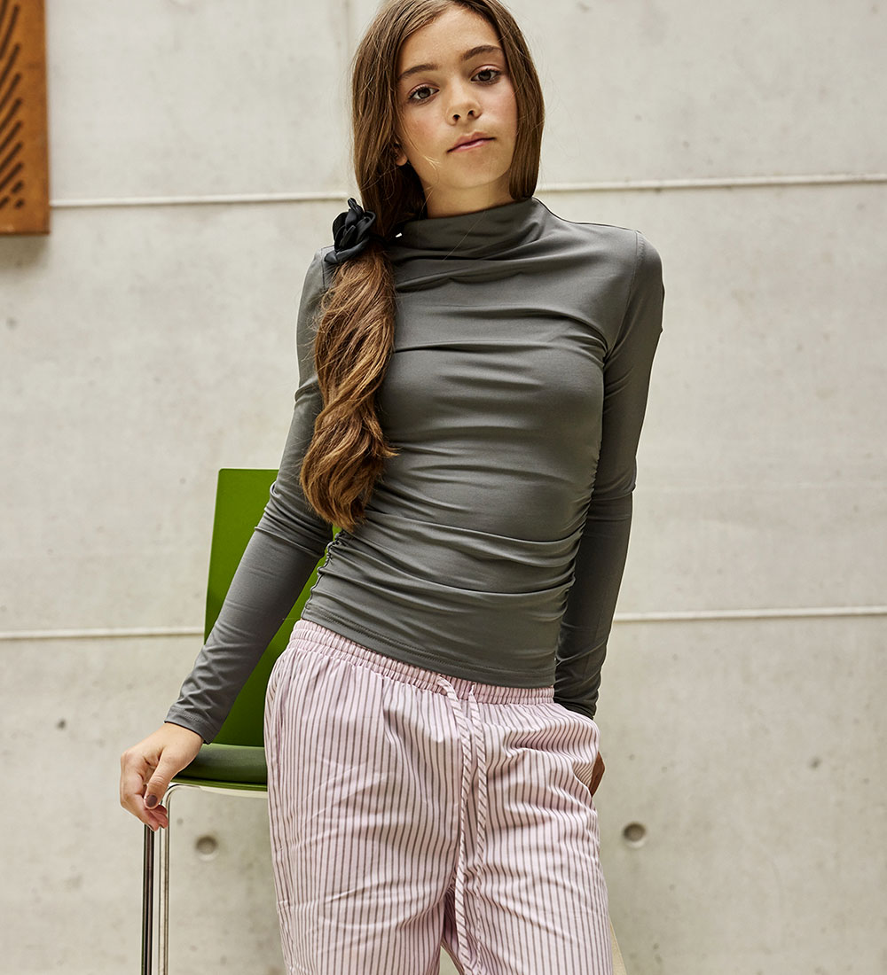 Hound Hosen - gestreift - Light Pink