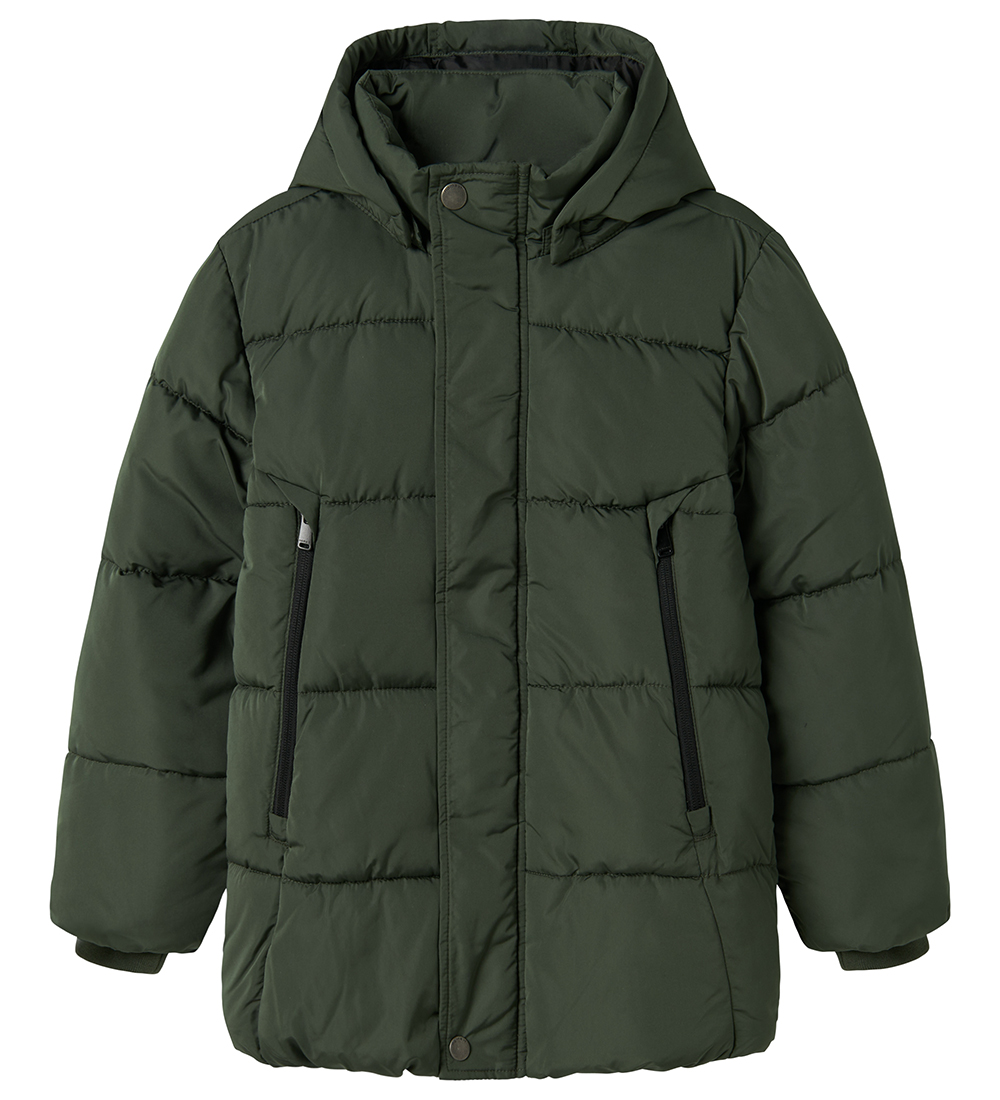 Name It Padded Jacket - NkeMemo - Climbing Ivy