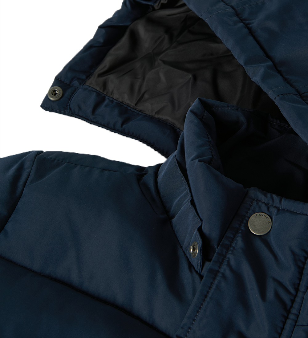 Name It Puffer Jacket - NkmMemo - Dark Sapphire