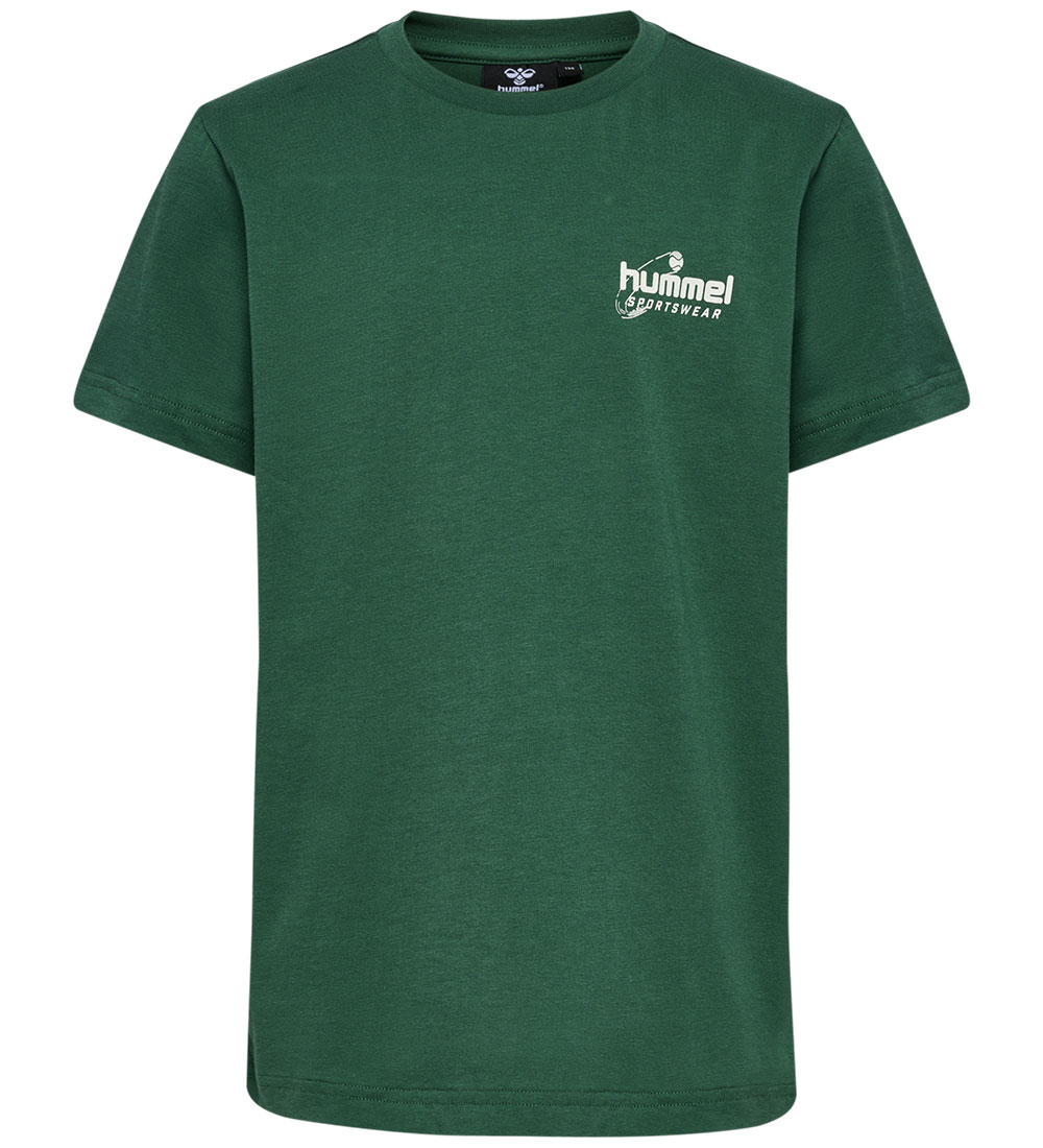 Hummel Stuttermabolur - HmlCua - Dark Green