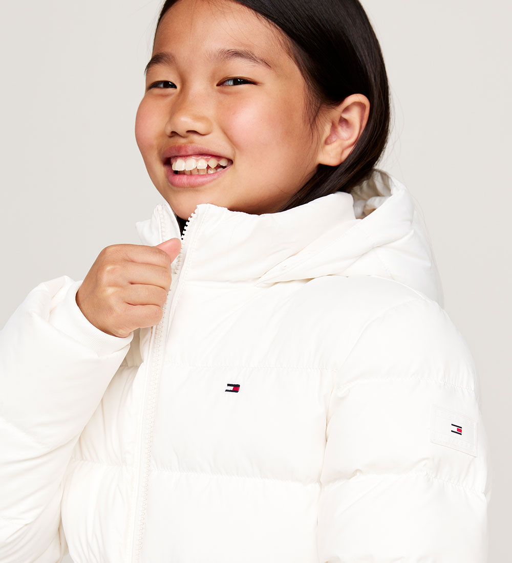 Tommy Hilfiger Donsjack - Oud White