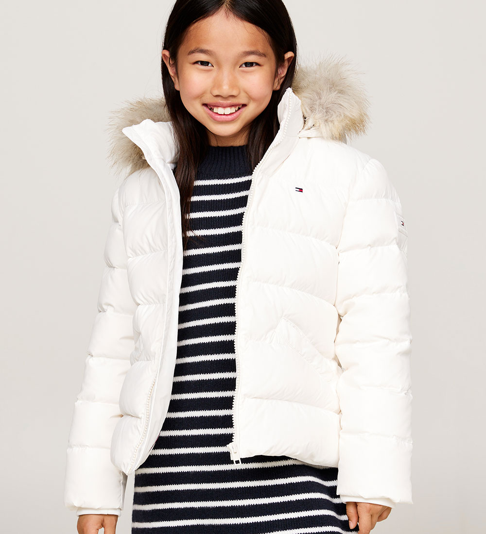 Tommy Hilfiger Donsjack - Oud White