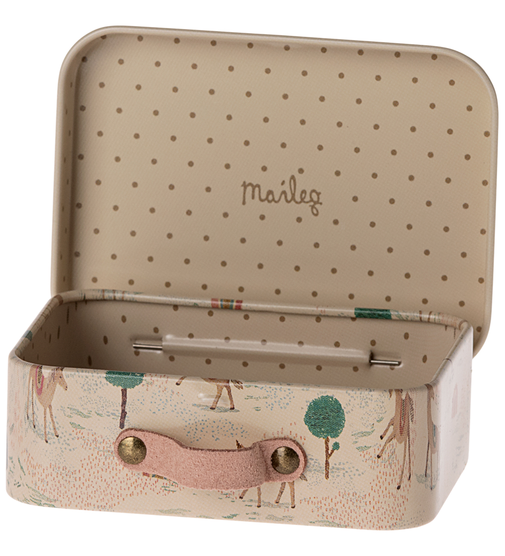 Maileg Cardboard Suitcase - Micro - Des Licornes