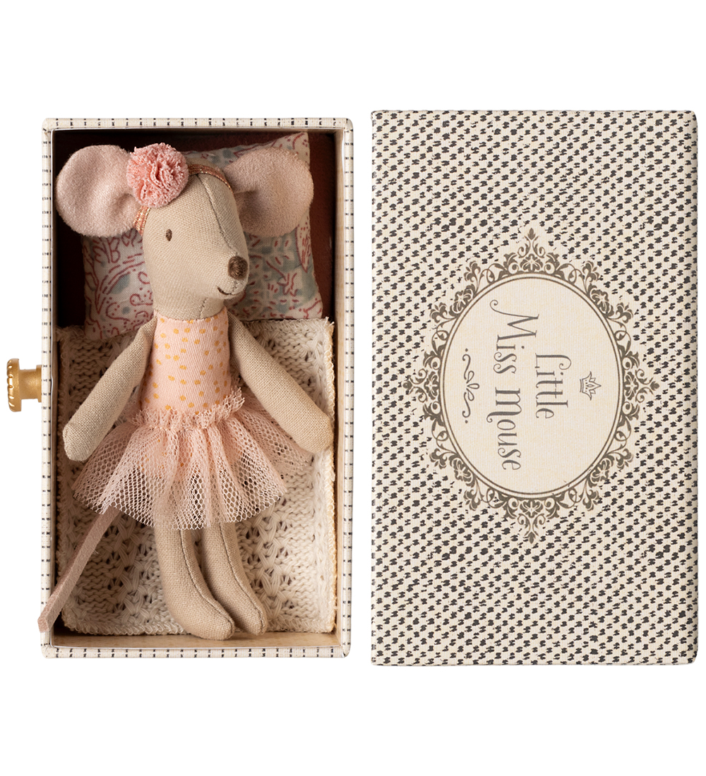 Maileg Mouse - Little Sister - Dancing Mouse I Drawer