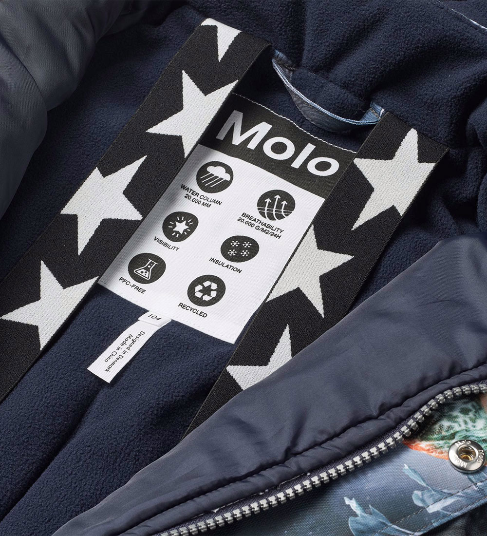 Molo Snowsuit - Polaris - Dino in Space