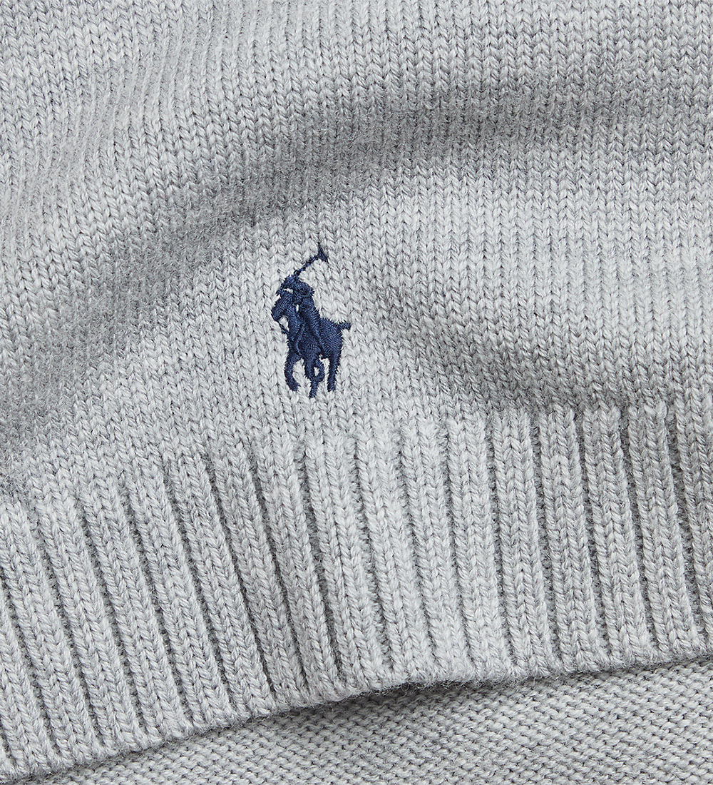 Polo Ralph Lauren Scarf - Wool - Grey Melange