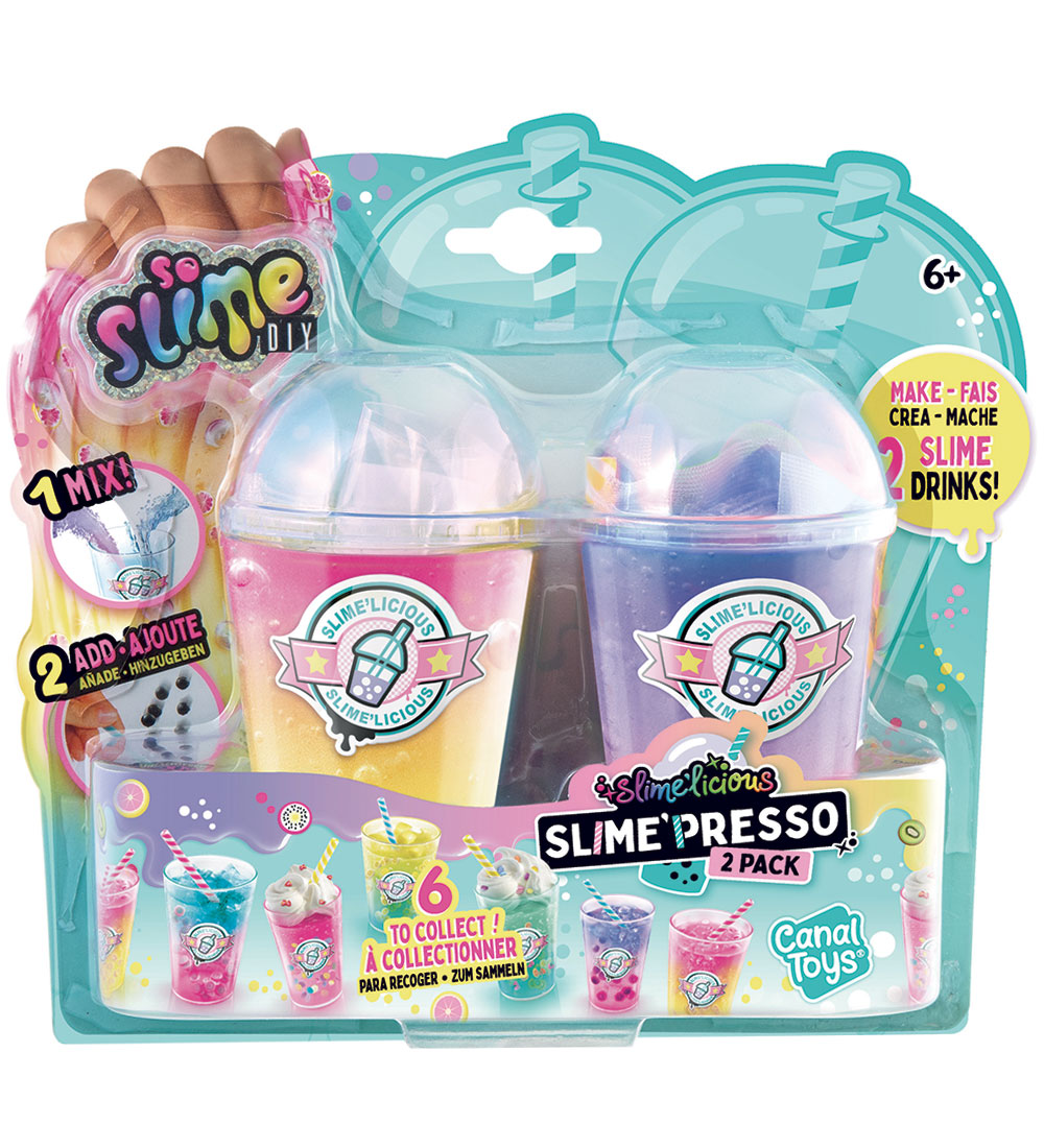 So Slime DIY-Slim - Slime'Presso - 2er-Pack - Gemischt