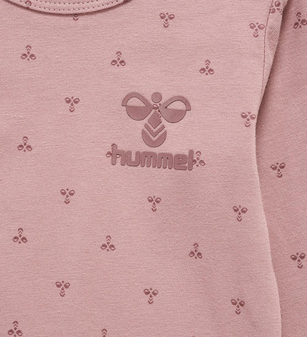 Hummel Bodysuit L/æ - hmlBeesy - Deauville Mauve