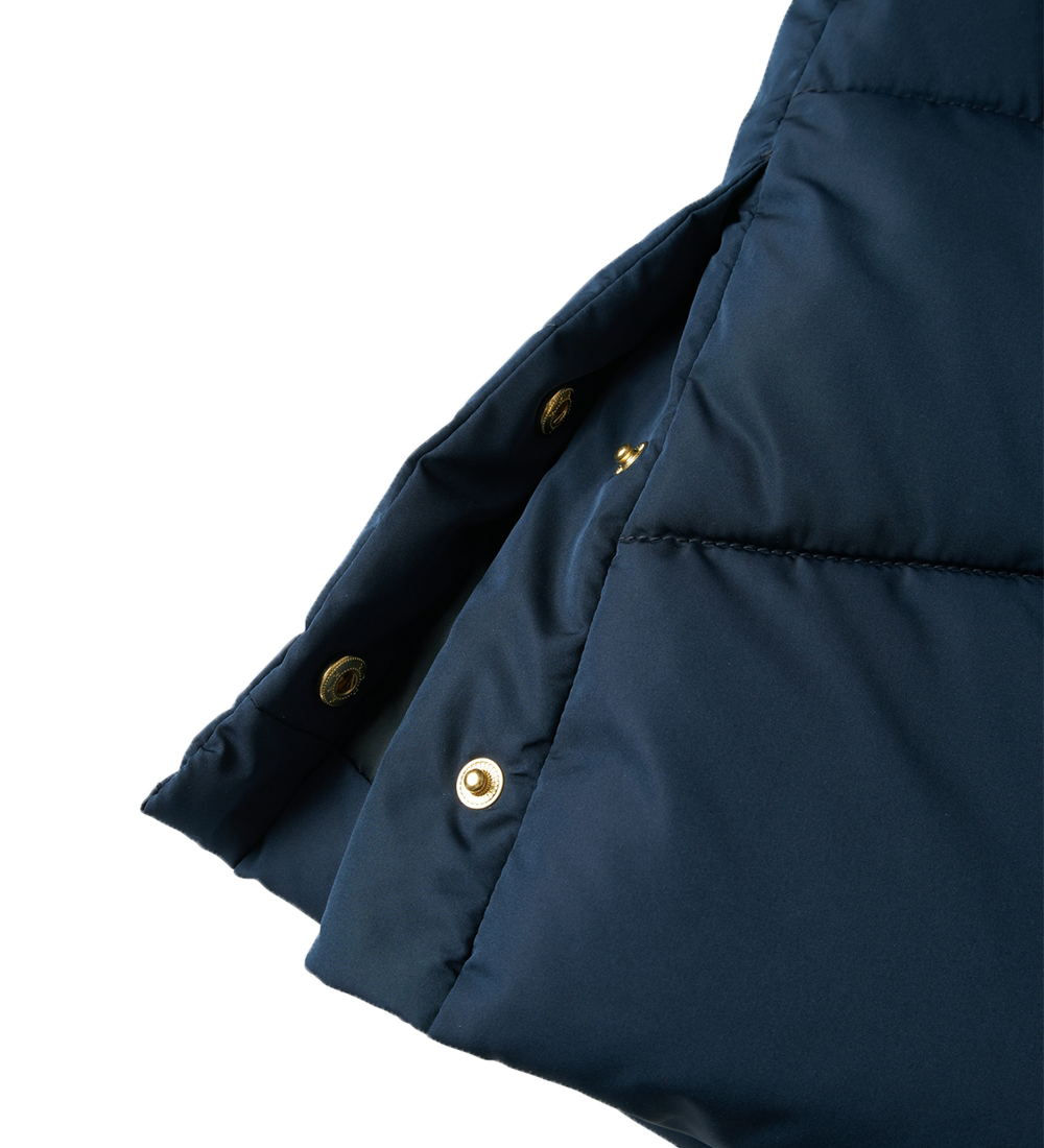 Name It Puffer Jacket - Long - NkfMemo - Dark Sapphire