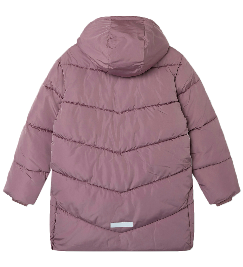 Name It Padded Jacket - Long - NkfMemo - Grape Shake
