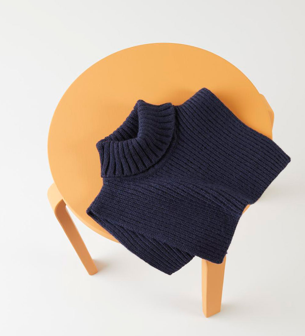 Name It Neck Warmer - Knitted - Nkfmouse - Dark Sapphire