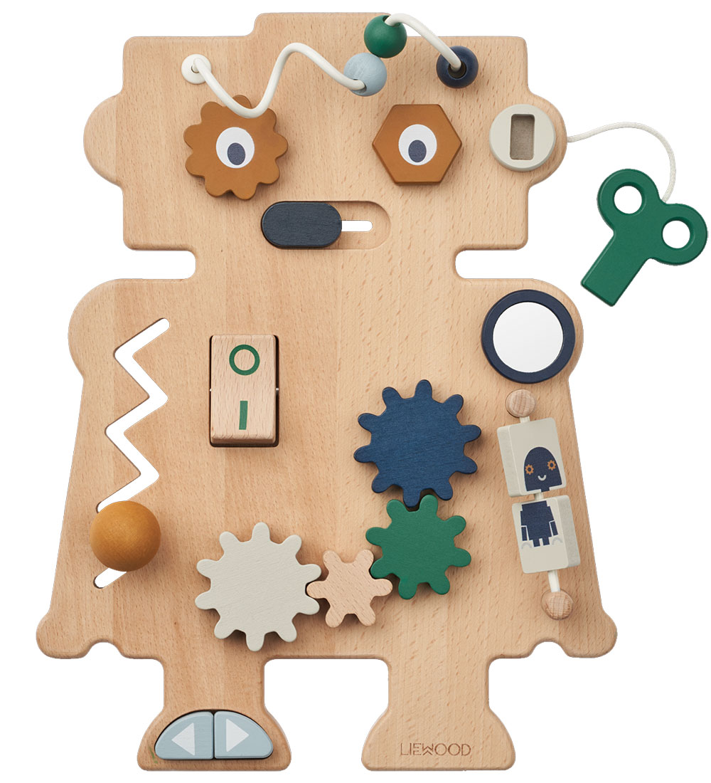 Liewood Activity Toy - Carola Robot - Indigo Blue Multi Mix