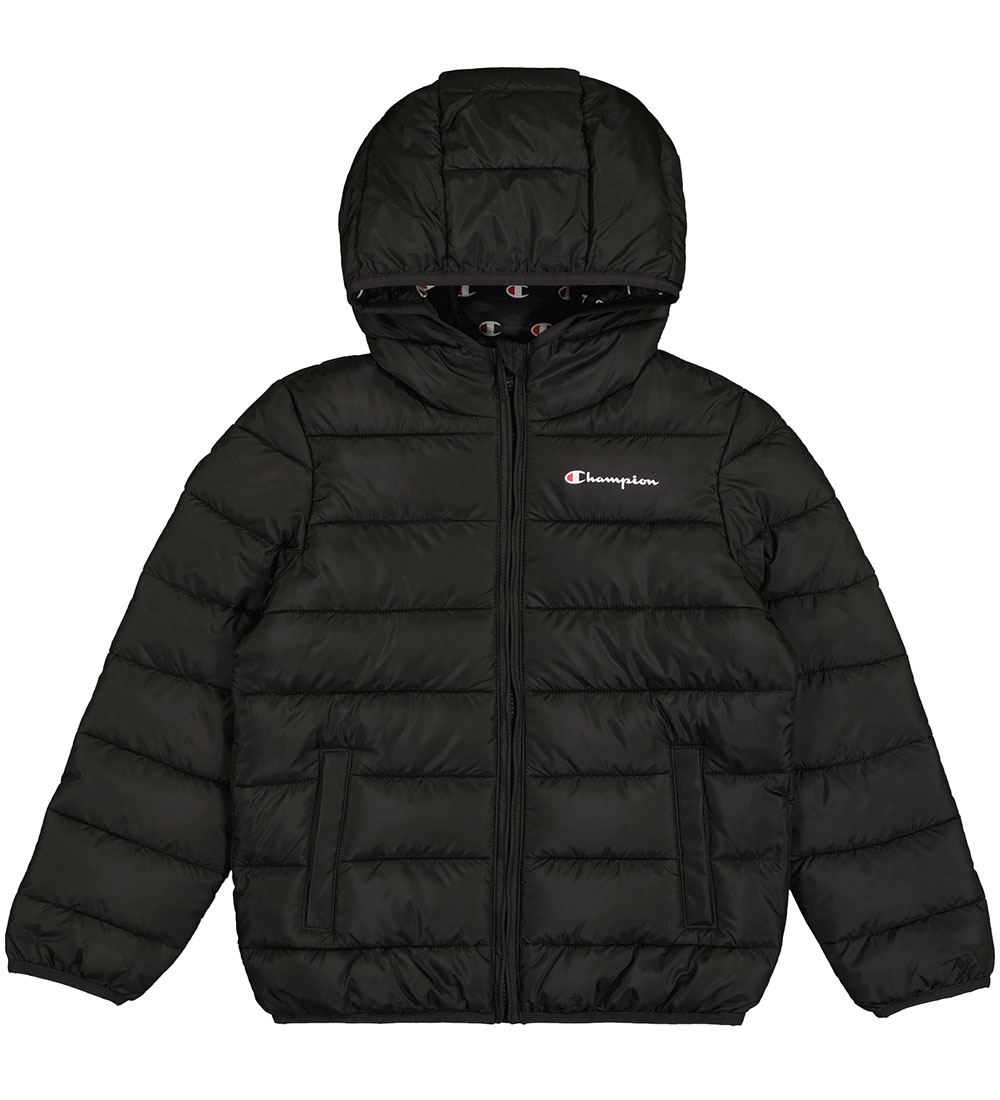 Champion Puffer Jacket - Black Beauty