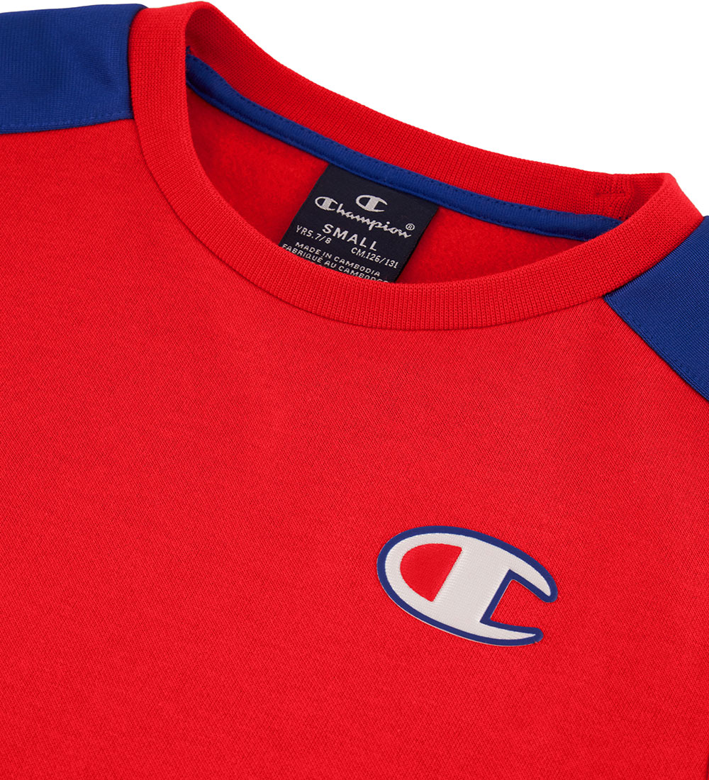 Champion Sweatshirt - Rundhalsausschnitt - Chinesisches Rot