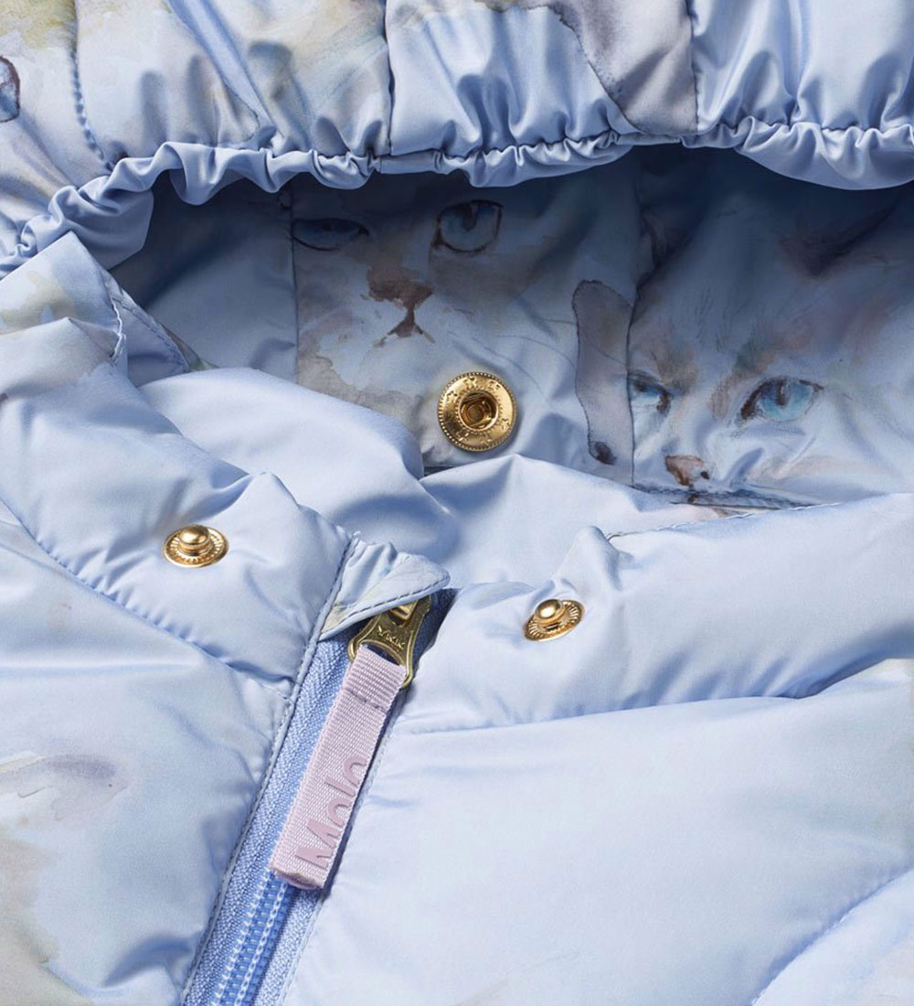 Molo Puffer Jacket - Harpo - Aquarelle Blue