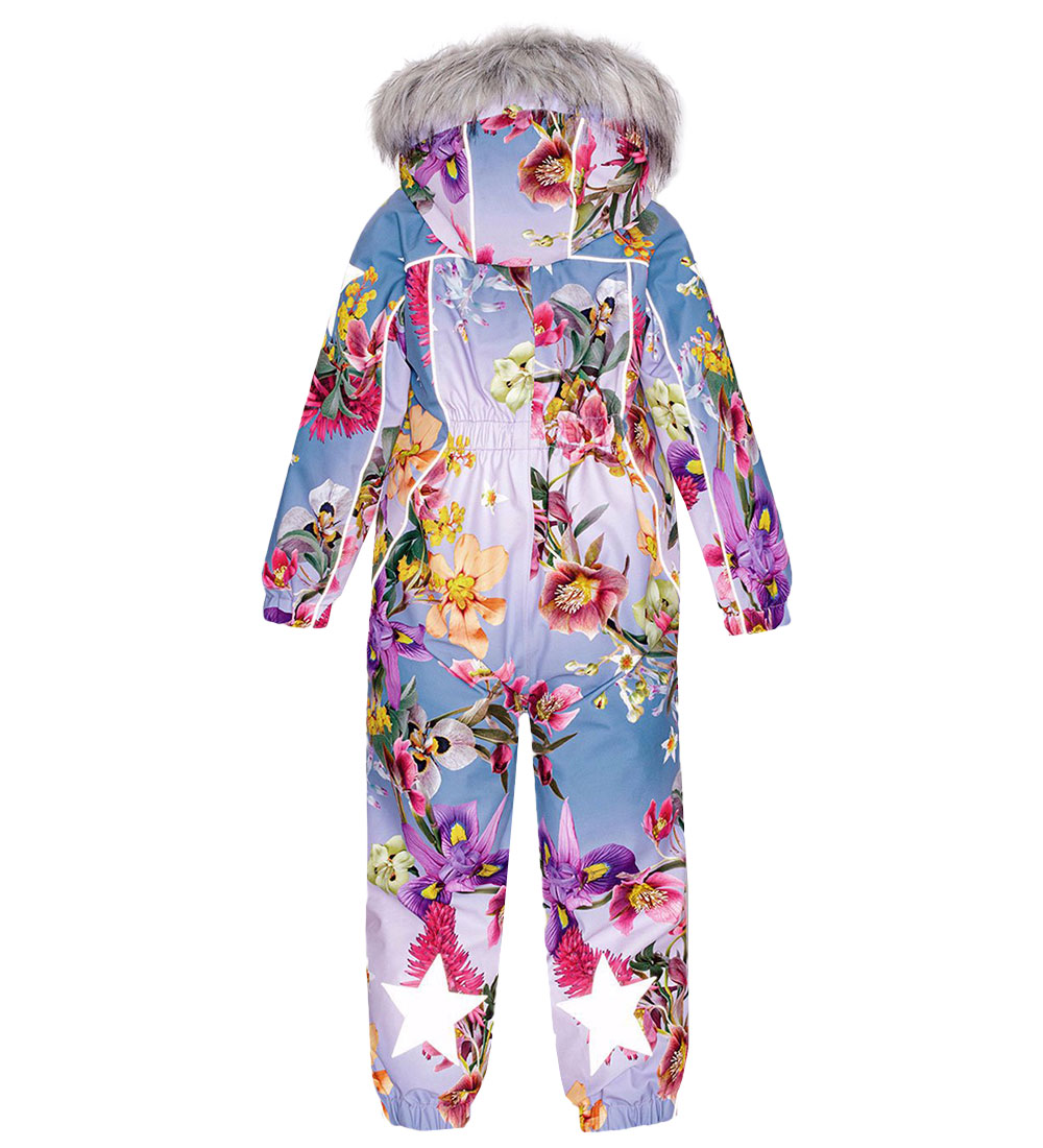 Molo Snowsuit - Polaris Fur - Gradient Bloom