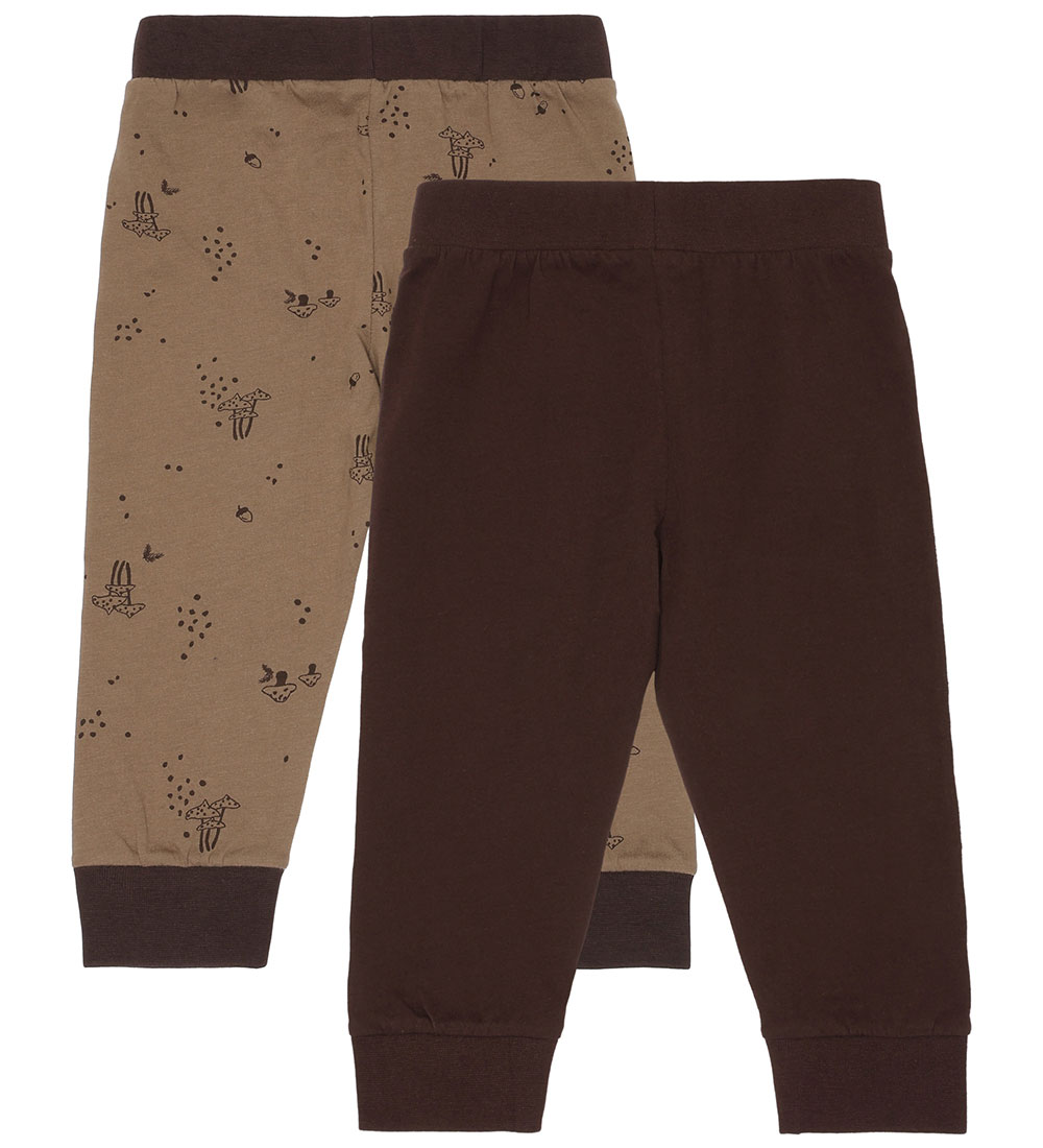 Mikk-Line Leggings - 2-Pack - Chocolate Chip