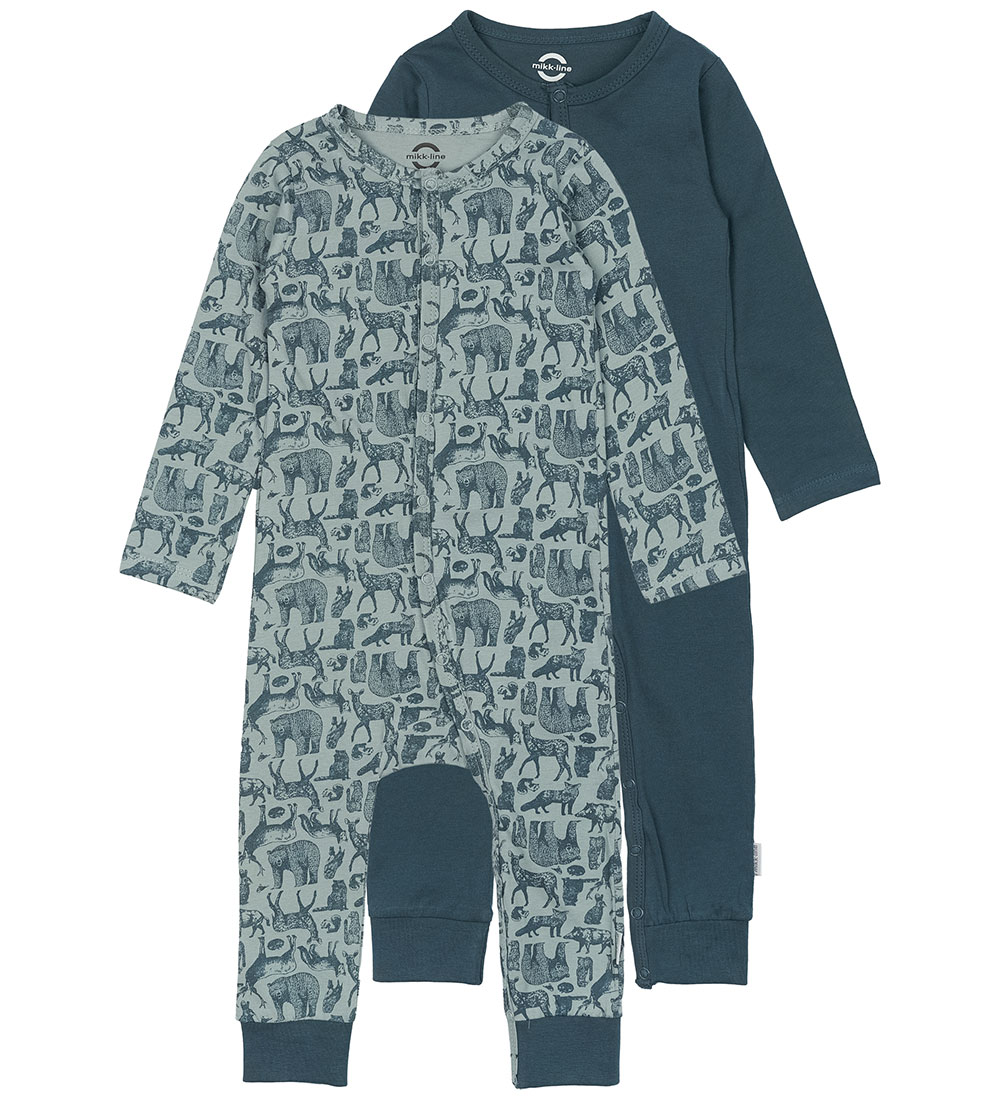 Mikk-Line Jumpsuit - 2-Pack - Orion Blue