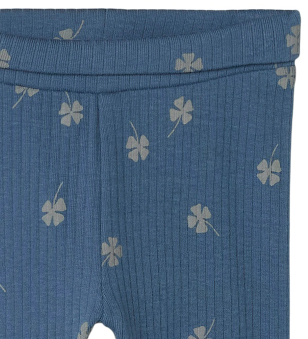Name It Leggings - Rib - NbmNoellus - Vintage Indigo