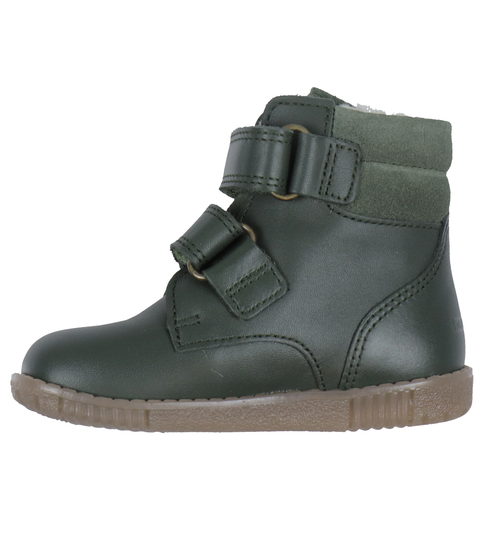 Bundgaard Winter Boots - Rabbit Strap Tex - Bottle Green