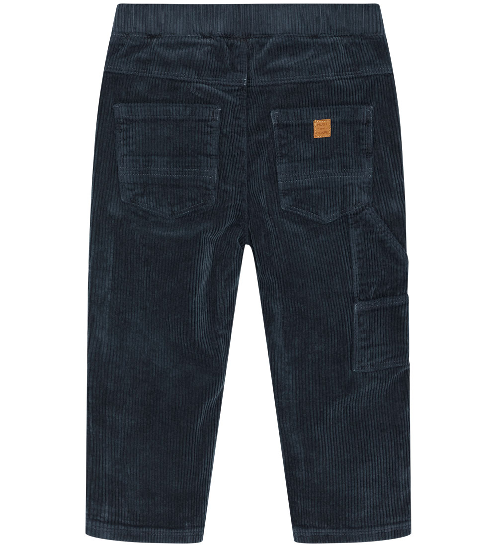 Hust and Claire Corduroy Trousers - Treovor - Navy