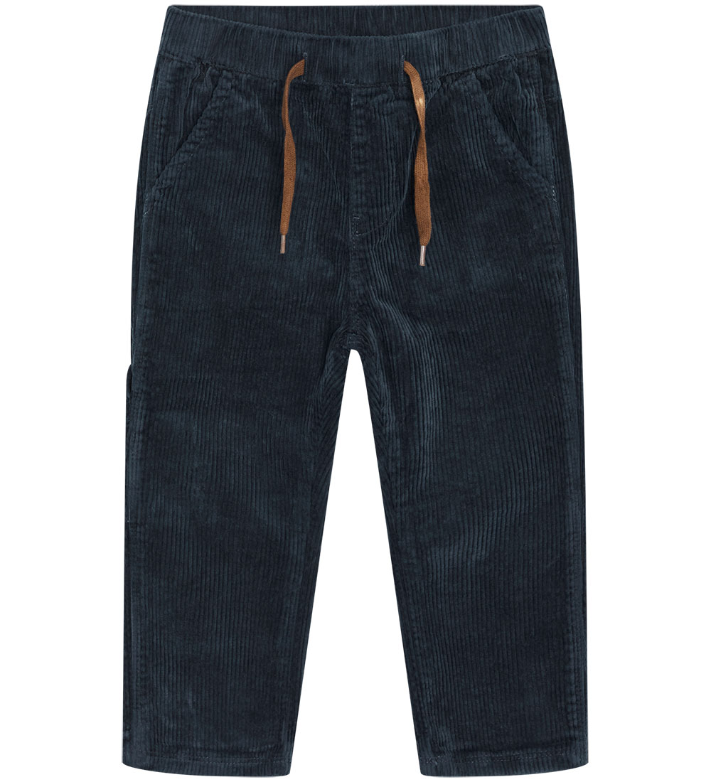 Hust and Claire Corduroy Trousers - Treovor - Navy