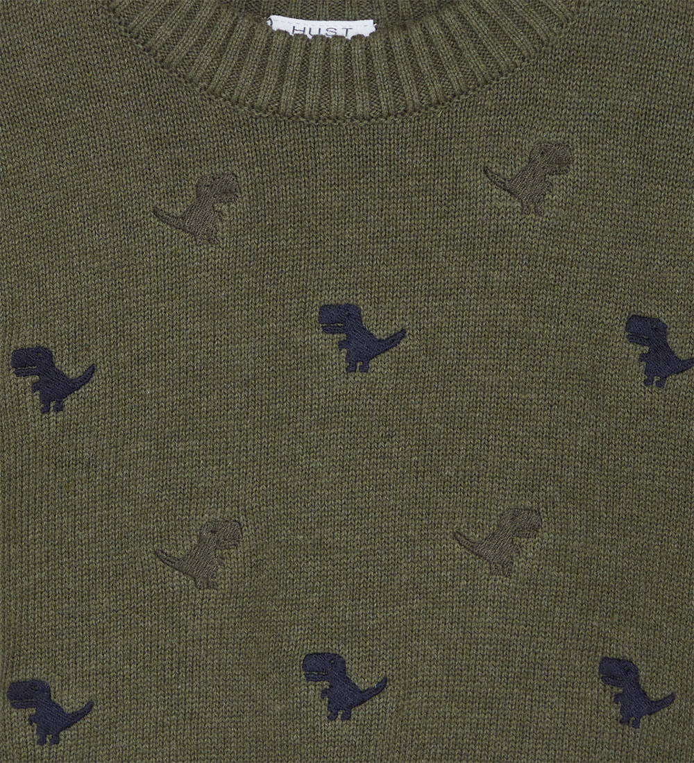 Hust and Claire Blouse - Knitted - Pelle - Ivy Melange w. Dinosa