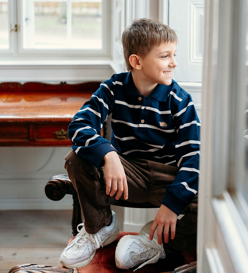 Hust and Claire Corduroy Trousers - Treovor - Brownie