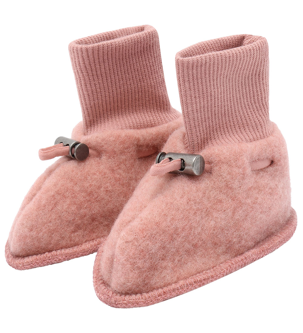 Hust and Claire Booties - Wool fleece - Felice - Ash Rose