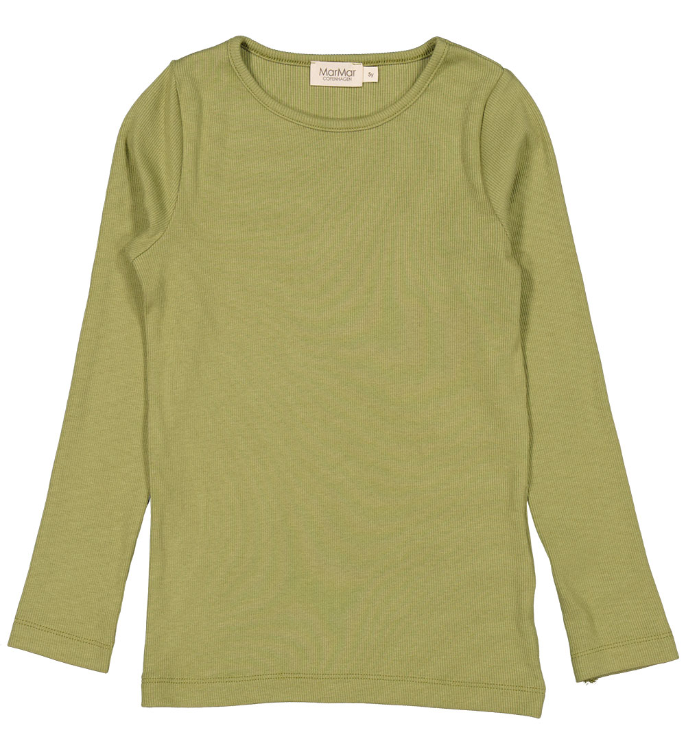 MarMar Blússa - Rib - Modal - Tani - Cedar Green