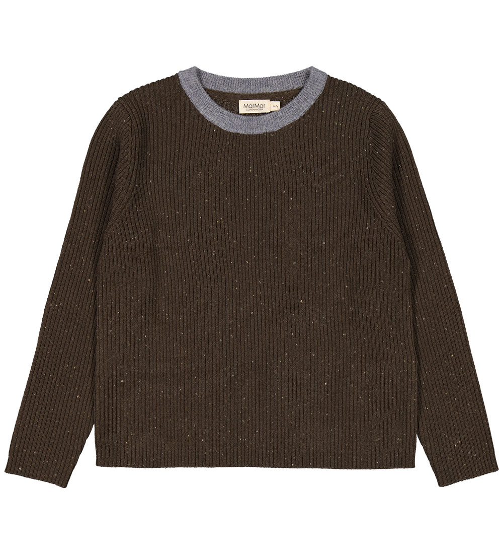 MarMar Blouse - Wool - Rib - Tano - Nori Green Nebs