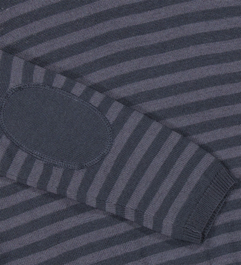 MarMar Blouse - Wool - Tano - Deep Lake Stripe