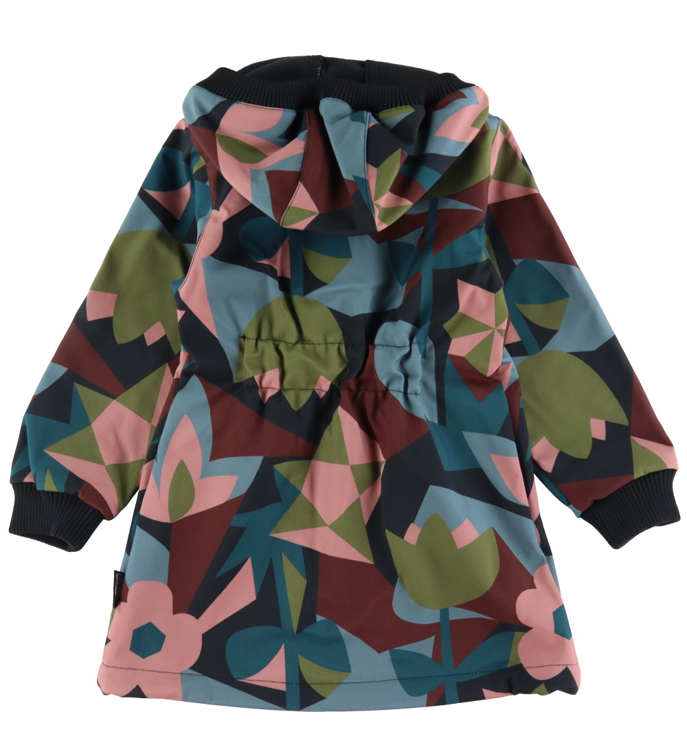 Veste softshell av. Polaire Danefæ - Danolivia - Black Géofleur