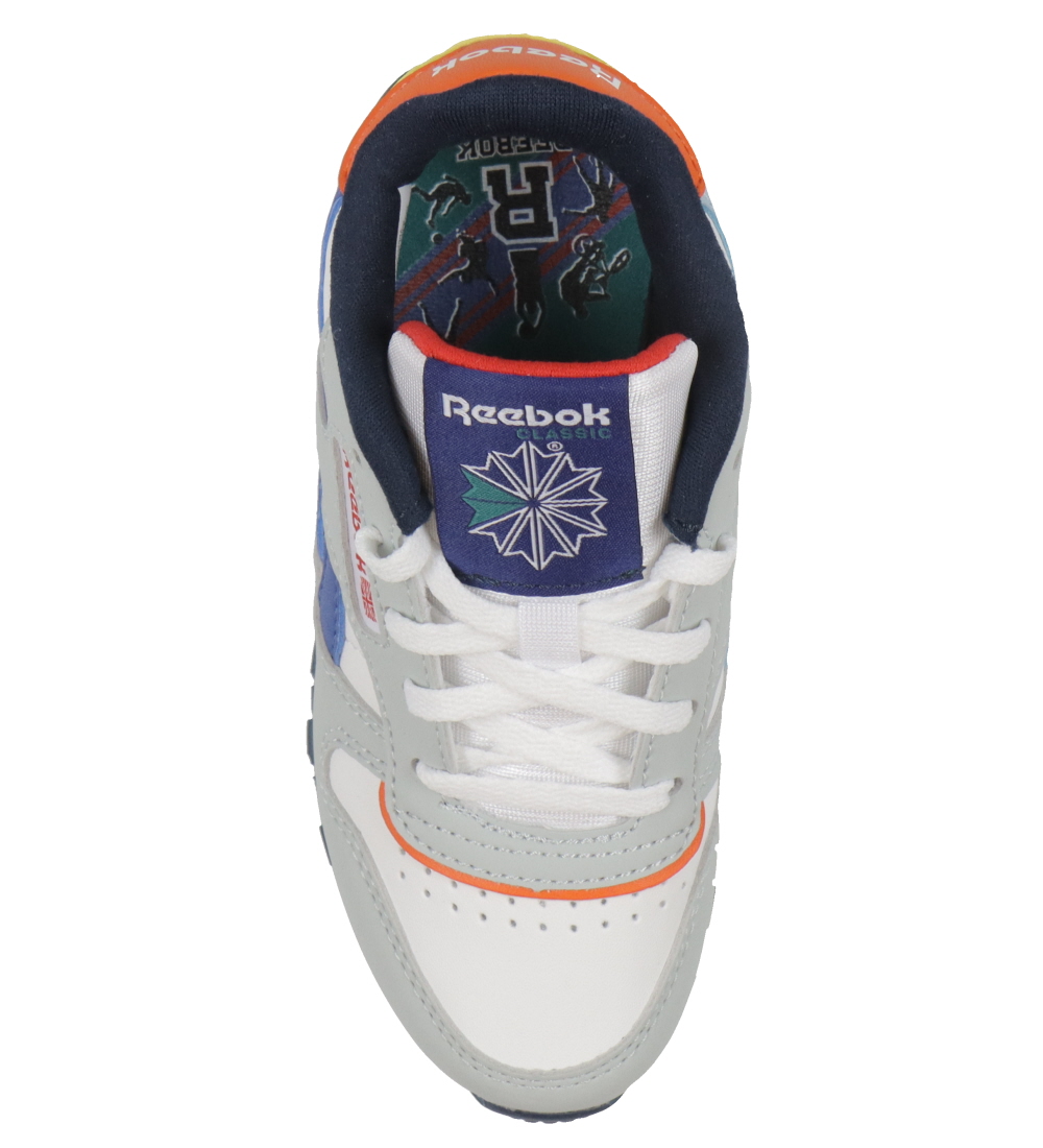 Reebok Schuhe - Classic Leather - Running - Mond/Navy/Rot