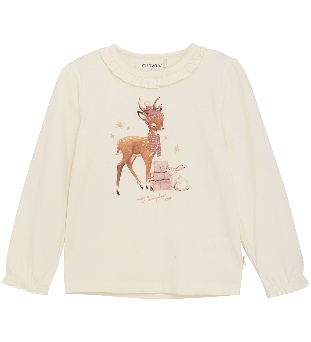Minymo Blouse - Egg nog